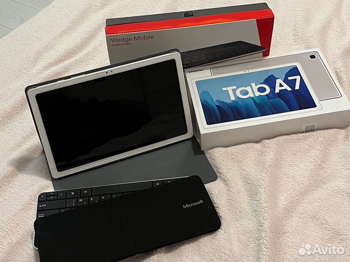 Планшет samsung galaxy tab a7 64гб/серебро