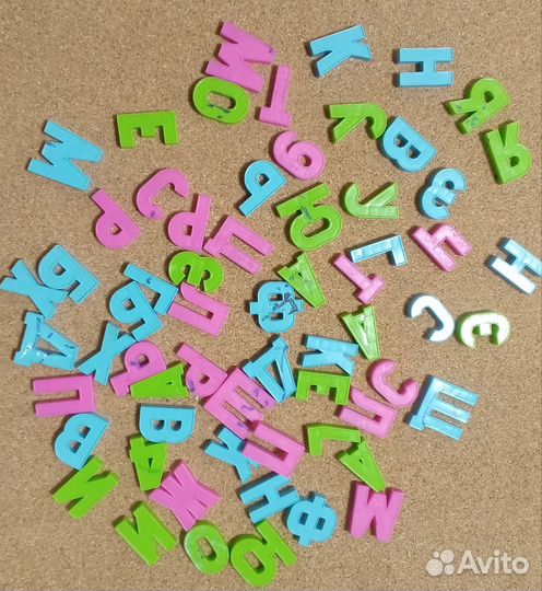 Магнитные буквы цифры магниты на холодильник