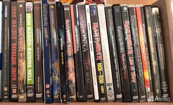 Музыкальные DVD диски рок и поп музыка