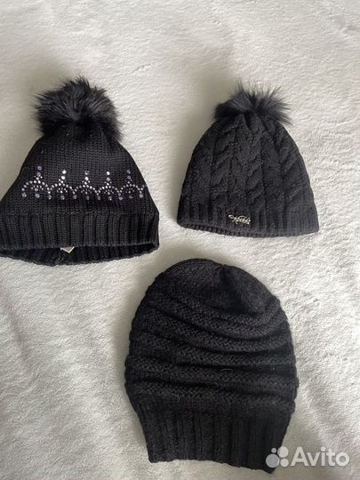 Шапка со снудом женская