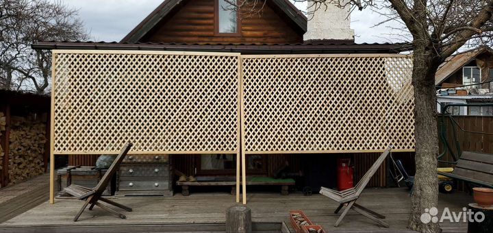 Шпалера деревянная