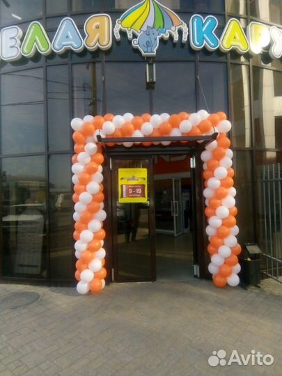 Арки из воздушных шаров