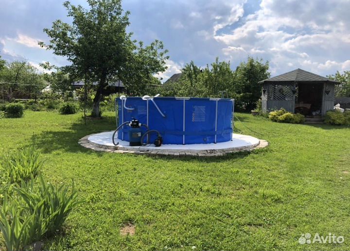 Бассейн каркасный BestWay 366x122 с лестницей