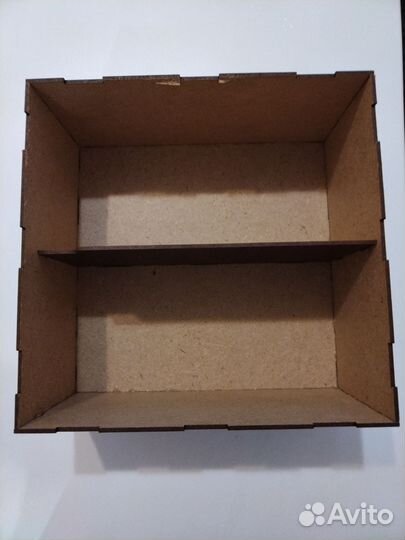 Подарочная коробка для 2-х бокалов вина 24*25 см