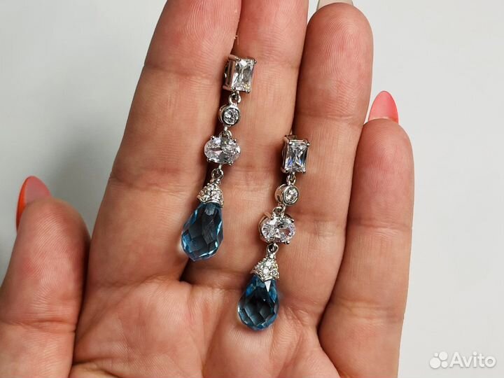 Серебряные серьги