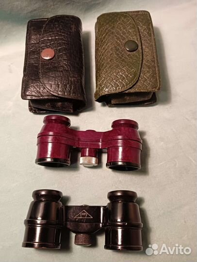 Довоенные театральные бинокли из бакелита 1937год