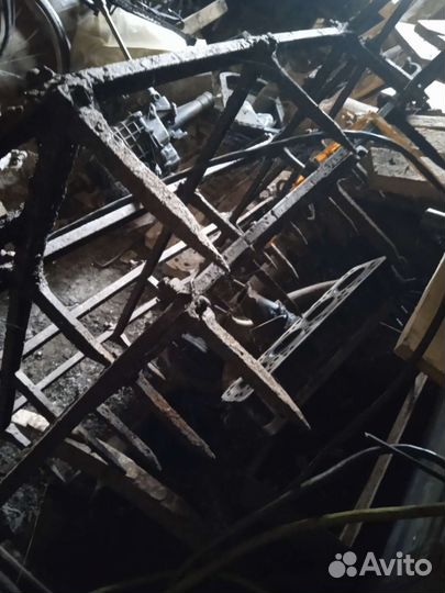 Борона зубовая бу