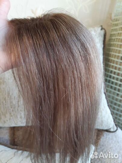 Накладка из натуральных волос