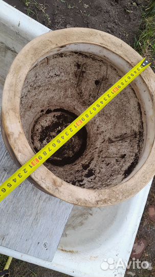 Горшок кашпо керамический