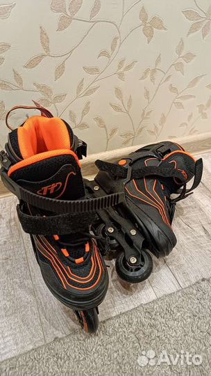 Роликовые коньки детские раздвижные