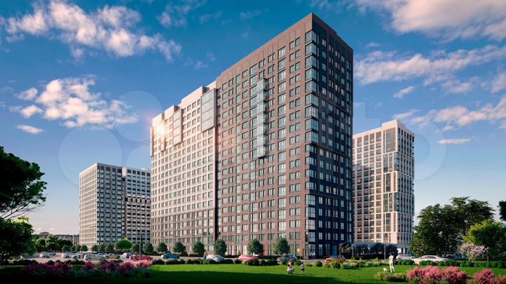 1-к. квартира, 33,1 м², 6/18 эт.