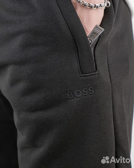 Штаны спортивные Hugo Boss (3000) (XL, Черный, 54