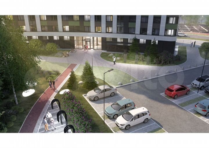 2-к. квартира, 56,7 м², 8/18 эт.