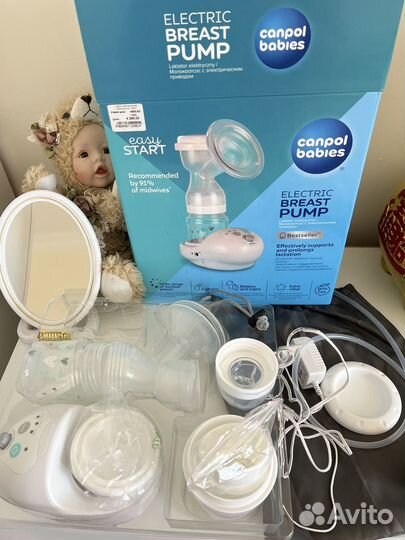 Молокоотсос электрический новый