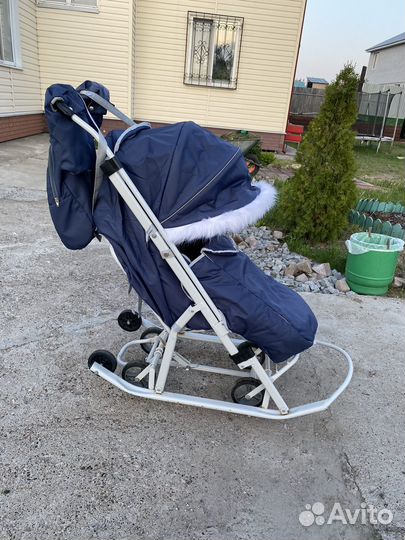 Санки коляска pikate