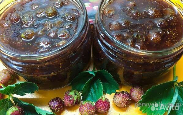 Варенье из сосновых шишек,лесной клубники