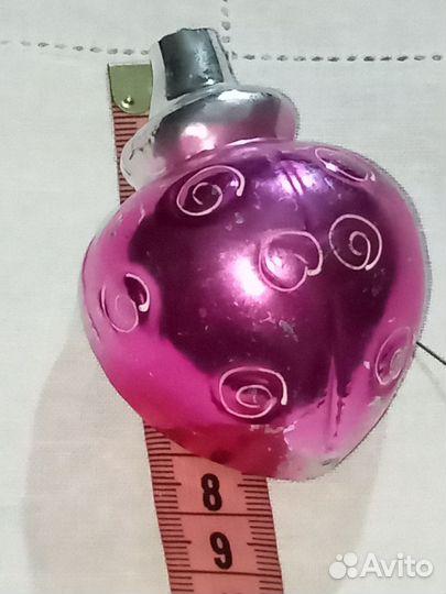 Ёлочная игрушка СССР Жук