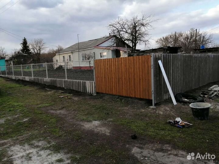 Заборы, кровля, сайдинг