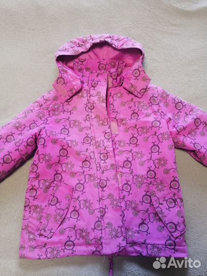 Ветровка весенняя куртка для девочки 122-128