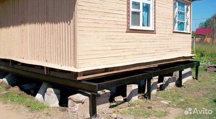 Подъем/Перенос дома на Винтовые сваи 133/2500