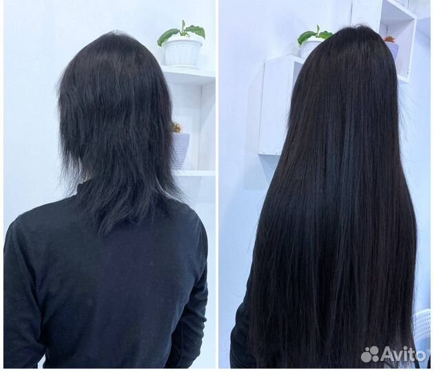 Модель на наращивание волос