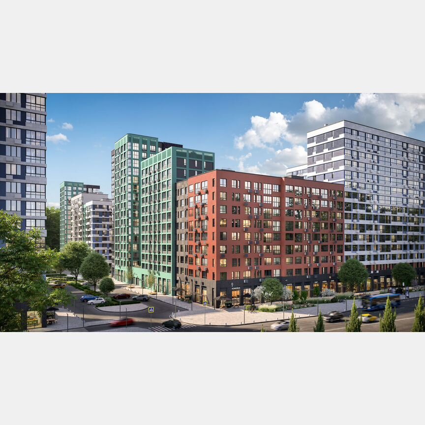 1-к. квартира, 33,6 м², 2/12 эт.