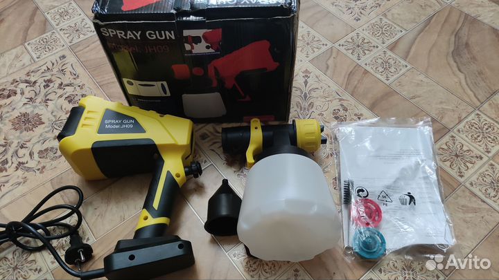 Краскопульт электрический