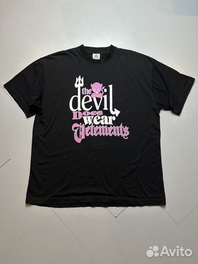 Футболка vetemens devils