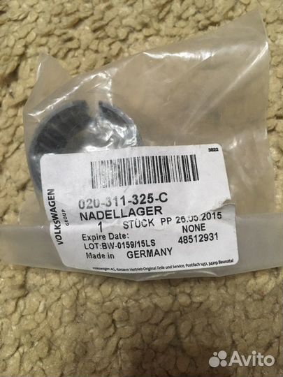 Подшипники на Golf 2