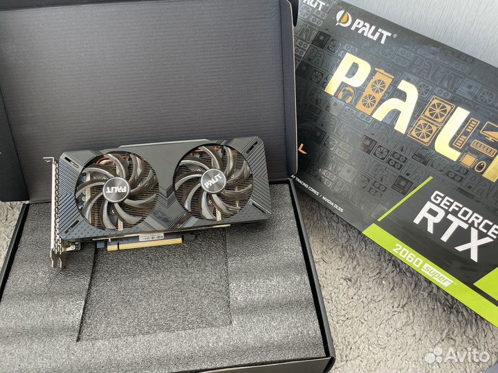Видеокарта rtx 2060 super 8gb palit