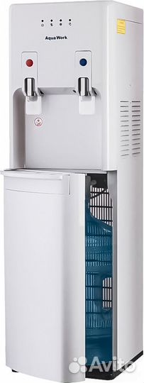 Кулер для воды Aqua Work 1447-S белый с нижней заг