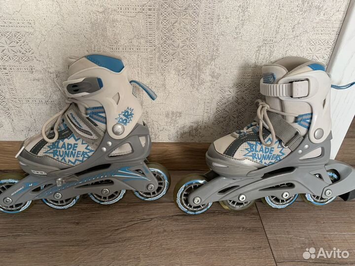 Ролики blade runner детские + защита и шлем
