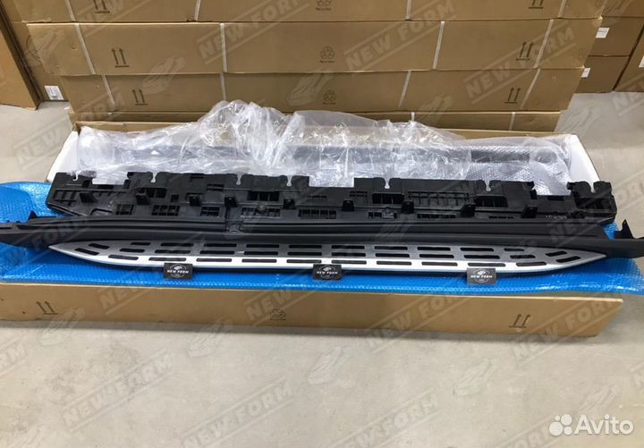 Пороги с подсветкой Mercedes GLE Coupe C167