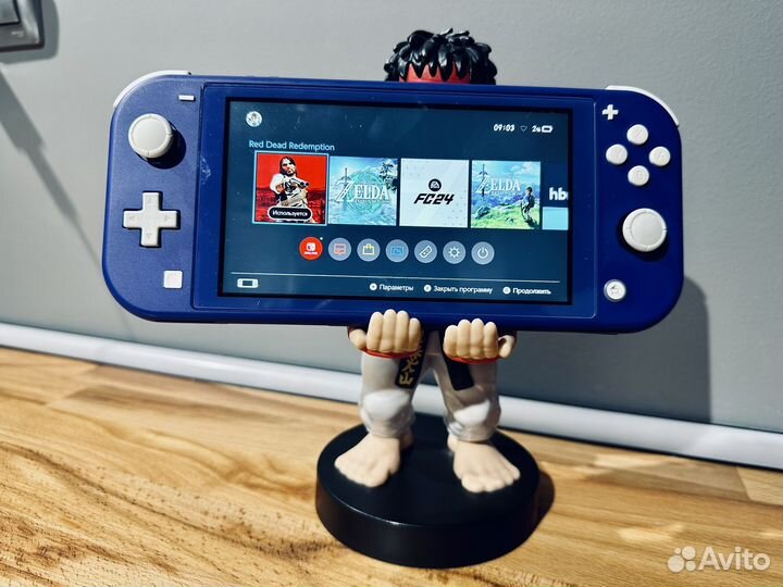 Nintendo switch + чип + много игр / обмен