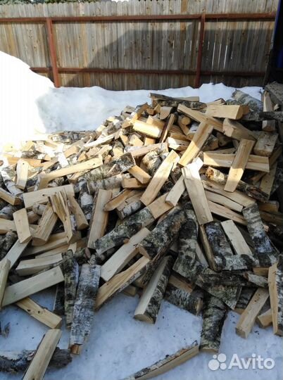 Дрова березовые колотые