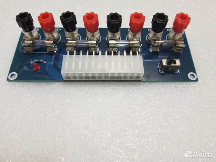 24 пин atx переходник на 12v 5v 3.3v