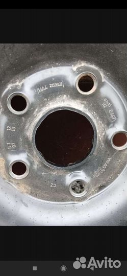 Диски r15 на volkswagen, skoda 2 штуки