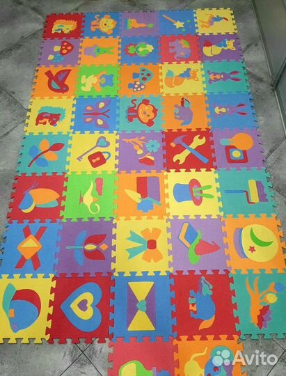 Детский коврик пазл