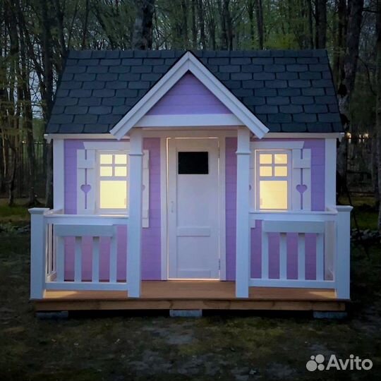 Детские игровые домики, площадки от производителя