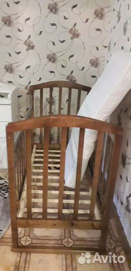 Детская кровать с матрас