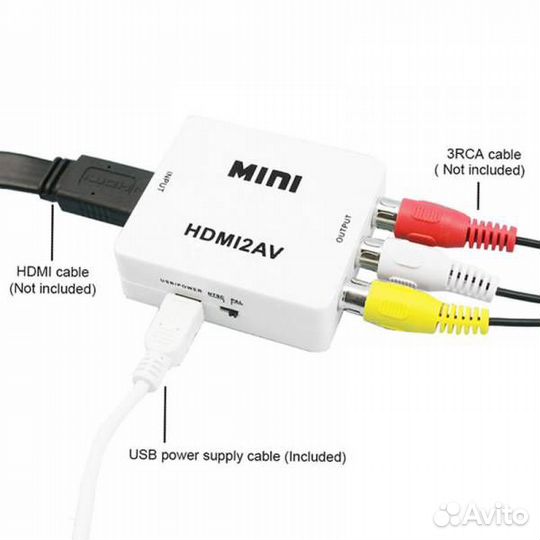 Переходник hdmi2AV