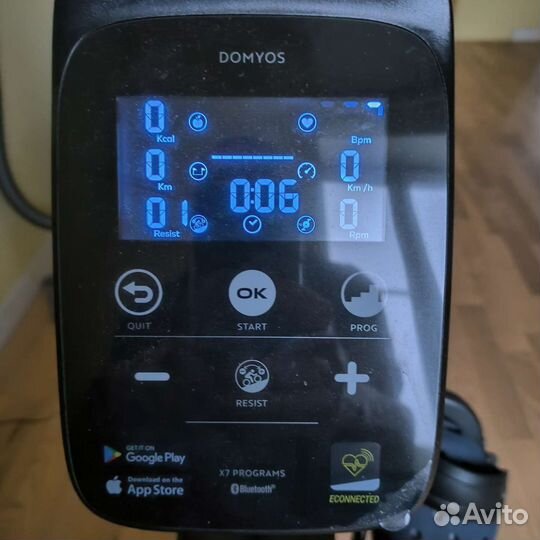 Велотренажер горизонтальный Decathlon Domyos