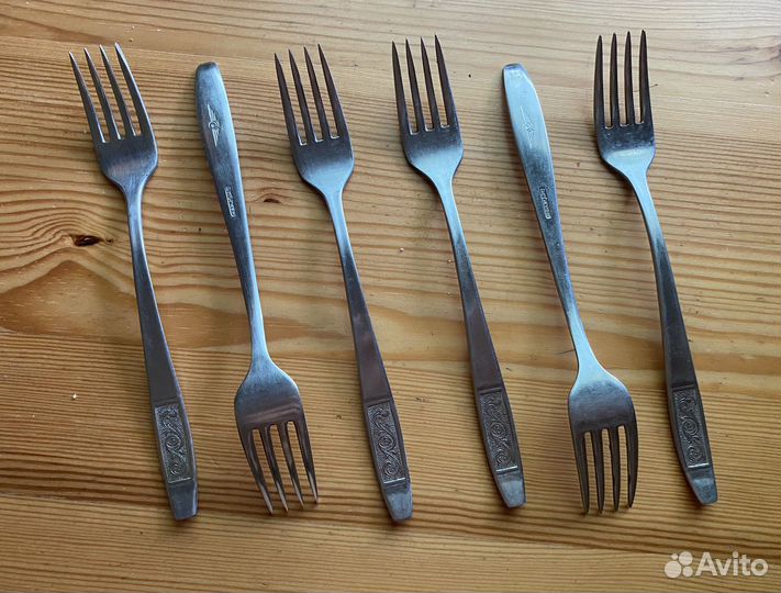 Вилки десертные СССР