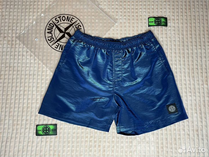 Stone island nylon metal шорты (новые)