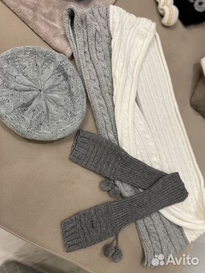 Платки,шарфы,палантины,шапки,перчатки