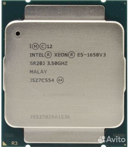 Процессор Intel Xeon E5-1650v3