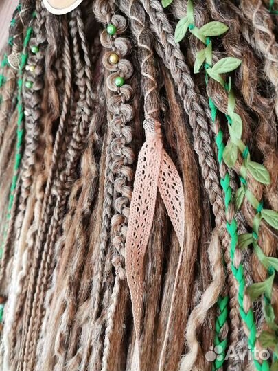 Комплект де кос, дреды, Афрокосы