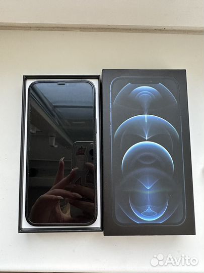 Iphone12 pro max 256gb тихоокеанский синий