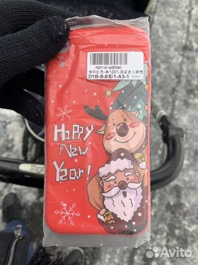 Чехол на iPhone xr новогодний