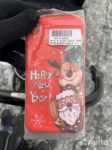 Чехол на iPhone xr новогодний